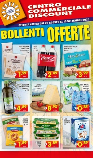 Volantino Centro Commerciale Discount
