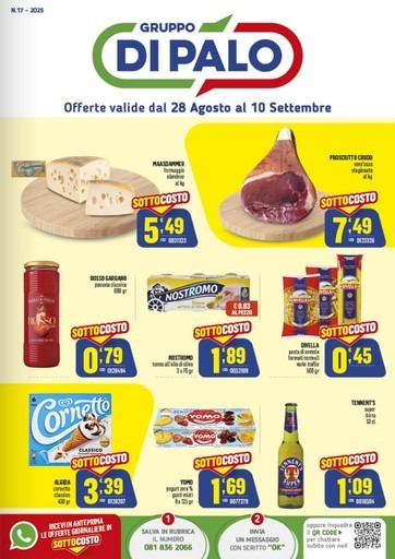 Gruppo di Palo - Offerte valde dal 28 agsto al 10 settembre