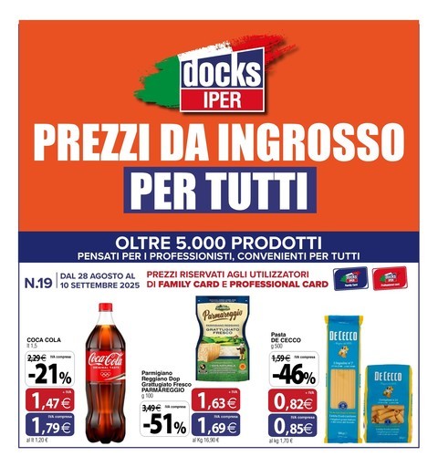 Volantino Docks Iper