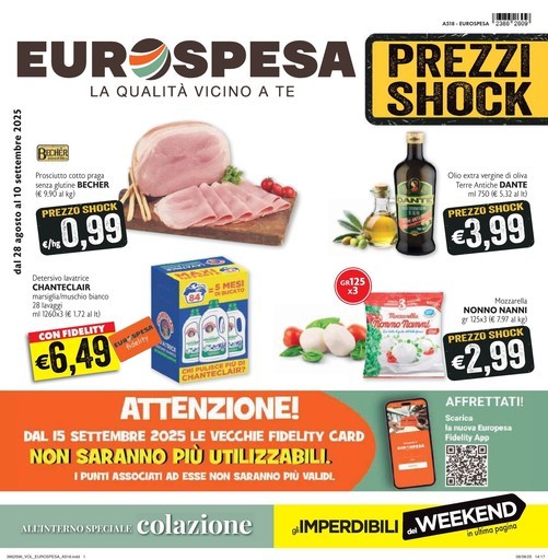 Volantino Eurospesa