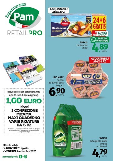 Volantino Pam RetailPro