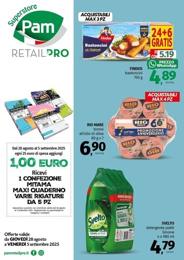 Volantino Pam RetailPro