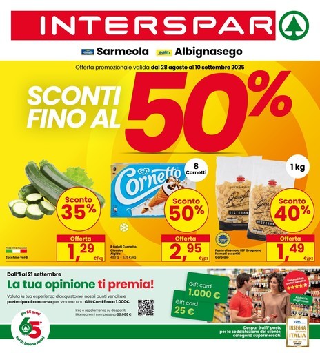 Volantino Interspar
