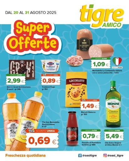 Volantino Tigre Amico