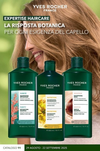 Yves Rocher - LA RISPOSTA BOTANICA PER OGNI ESIGENZA DEL CAPELLO