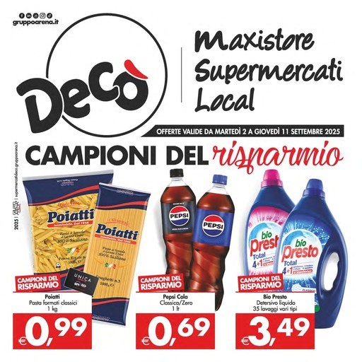 Volantino Deco