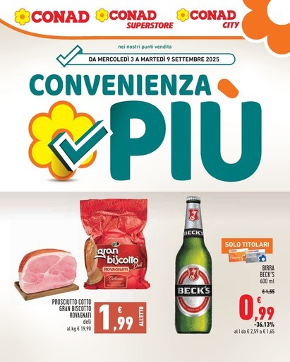 Volantino Conad City