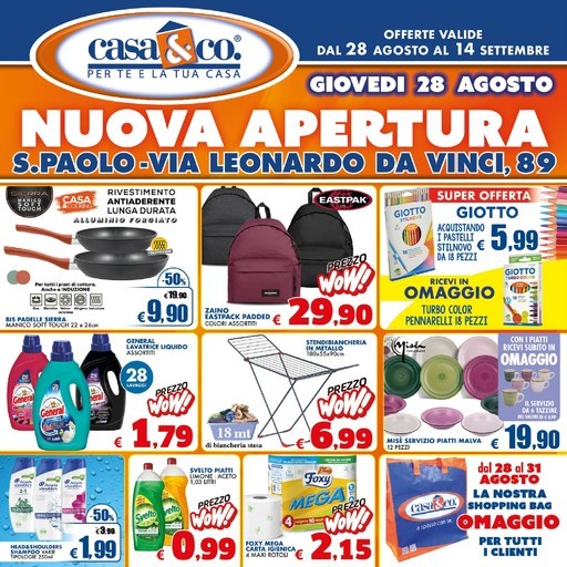 Volantino Casa & co