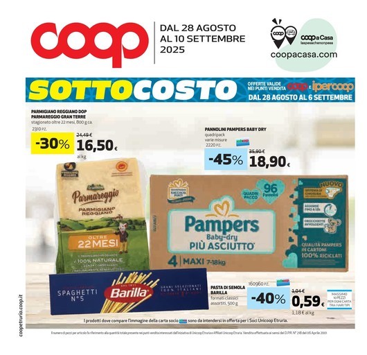 Volantino Coop