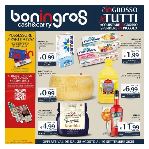 Volantino Boningros Cash and Carry