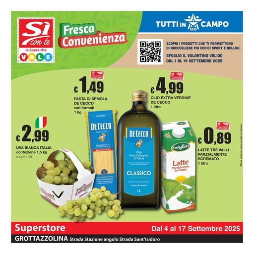 Volantino Si con te superstore