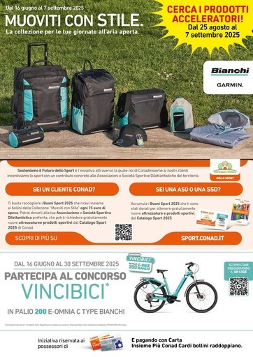 Conad - Velocizza la raccolta con questi prodotti