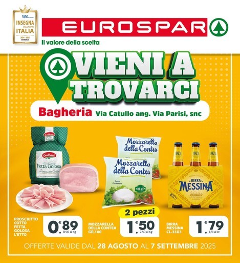 Eurospar - Vieni a trovarci