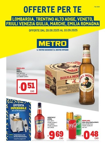 Volantino Metro