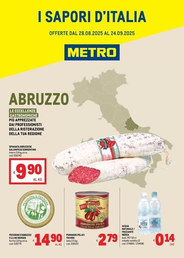 Metro - Sapori d'Italia - Abruzzo