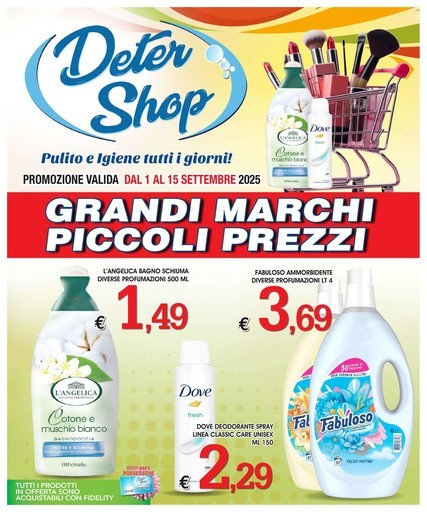 Volantino Deter Shop