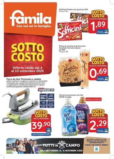 Famila - Sotto costo