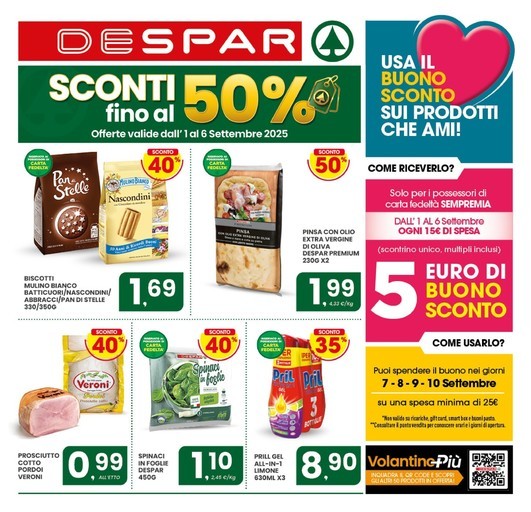 Despar - Sconti fino al 50%