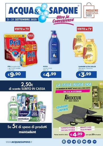 Acqua e Sapone - La sfida inizia ora