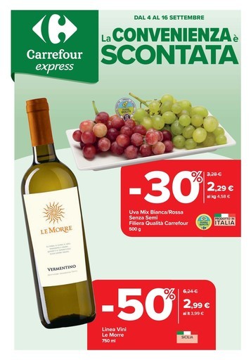 Volantino Carrefour Express