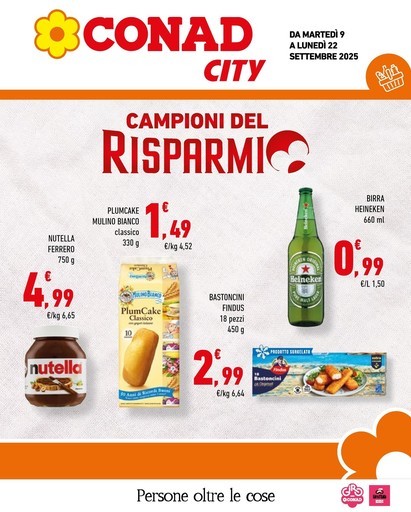 Volantino Conad City
