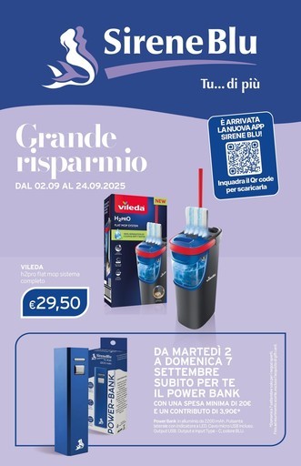 Sirene Blu - Grande risparmio