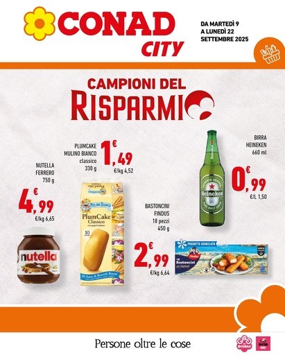 Volantino Conad City