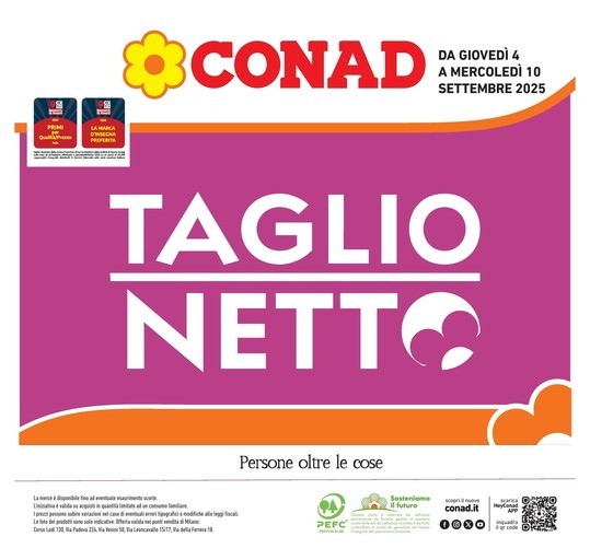 Volantino Conad