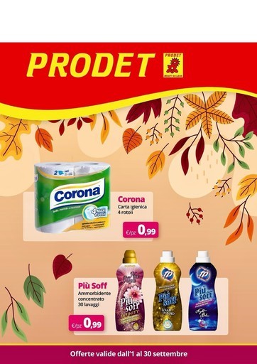 Volantino Prodet
