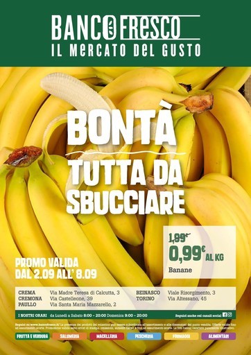 Banco Fresco - Bonta tutta da sbucciare