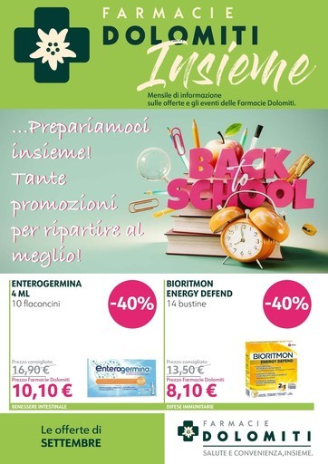 Volantino Farmacie Dolomiti