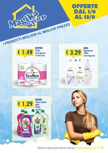 Volantino Magika Shop