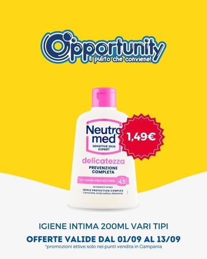 Volantino Opportunity Shop
