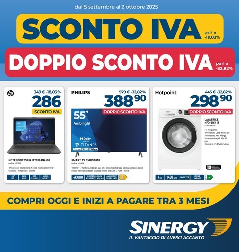 Volantino Sinergy
