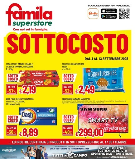 Volantino Famila Superstore
