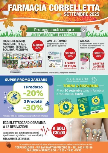 Volantino Farmacia Corbelletta