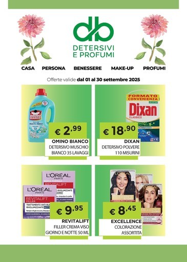 Volantino DB detersivi
