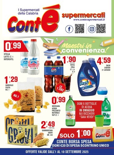 Volantino Contè Supermercati