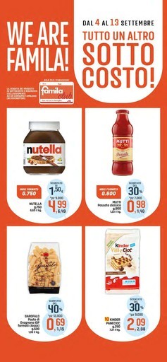 Volantino Famila Superstore