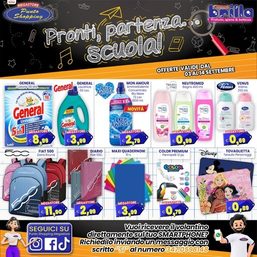 Volantino Punto Shopping Megastore