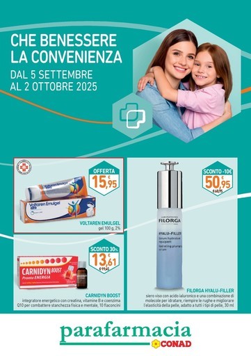 Volantino Parafarmacia Conad