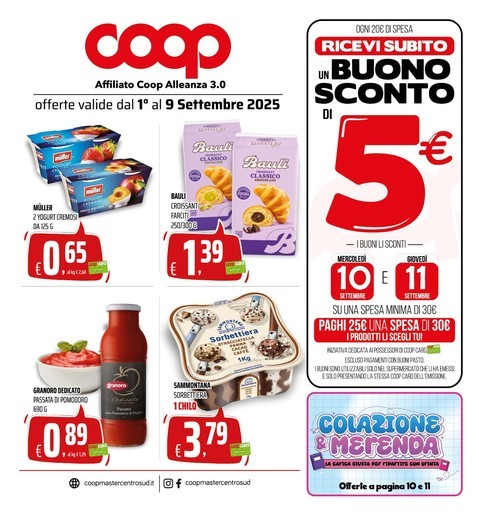 Volantino Coop