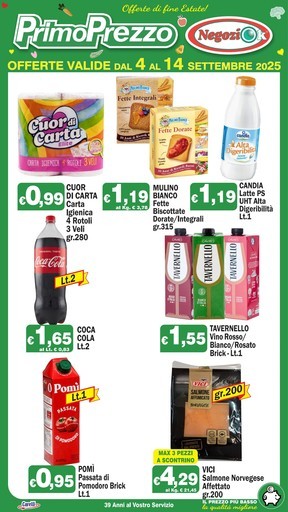 Volantino Primo Prezzo