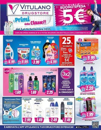 Volantino Vitulano drugstore