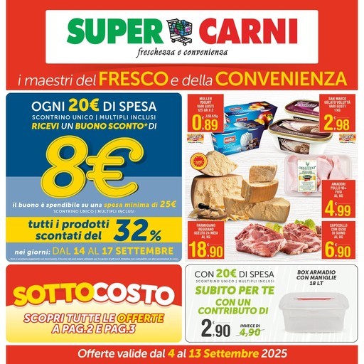 Volantino Super Carni