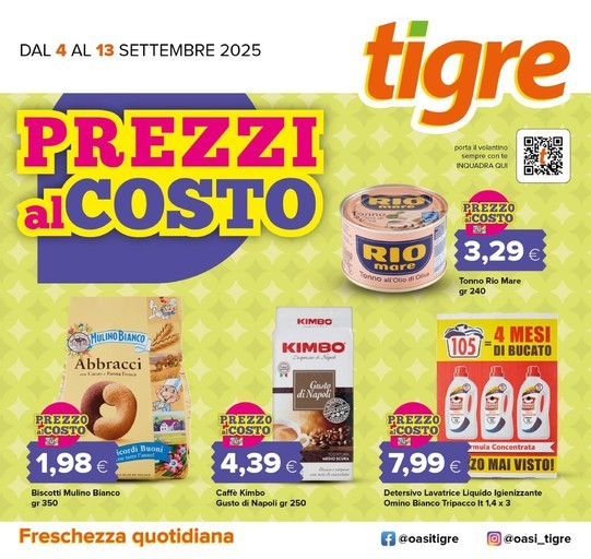 Volantino Tigre