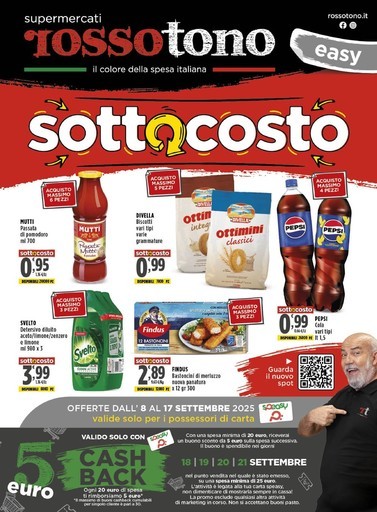Volantino Supermercati Rossotono Easy
