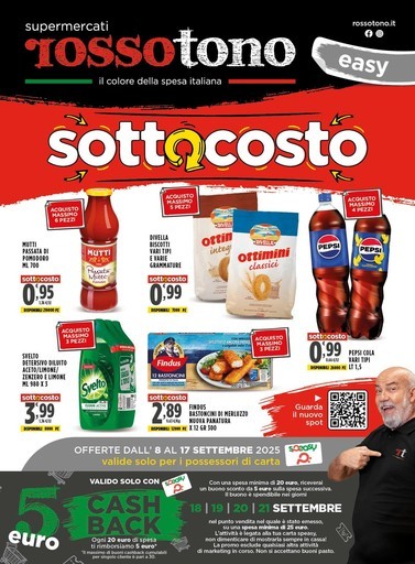 Volantino Supermercati Rossotono Easy