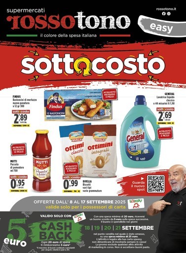 Volantino Supermercati Rossotono Easy
