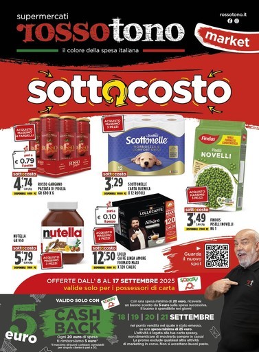 Volantino Supermercati Rossotono Market